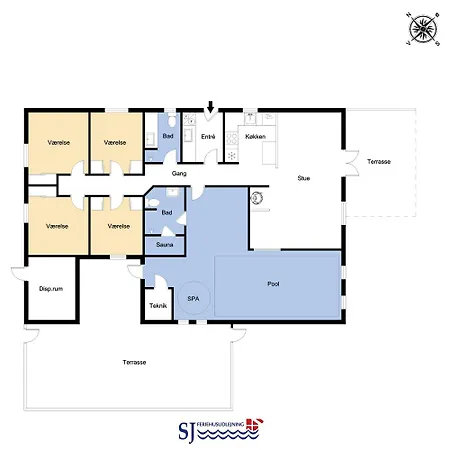 With Pool And Large Terrace - Sj610